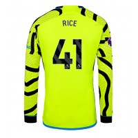 Moški Nogometni dresi Arsenal Declan Rice #41 Gostujoči 2023-24 Dolgi Rokav